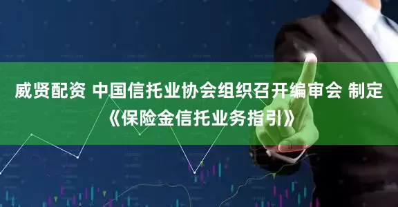 威贤配资 中国信托业协会组织召开编审会 制定《保险金信托业务指引》