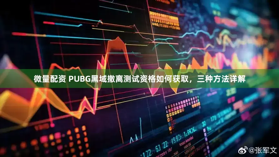 微量配资 PUBG黑域撤离测试资格如何获取，三种方法详解